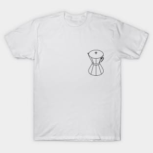 minimalist geometric coffee maker T-Shirt